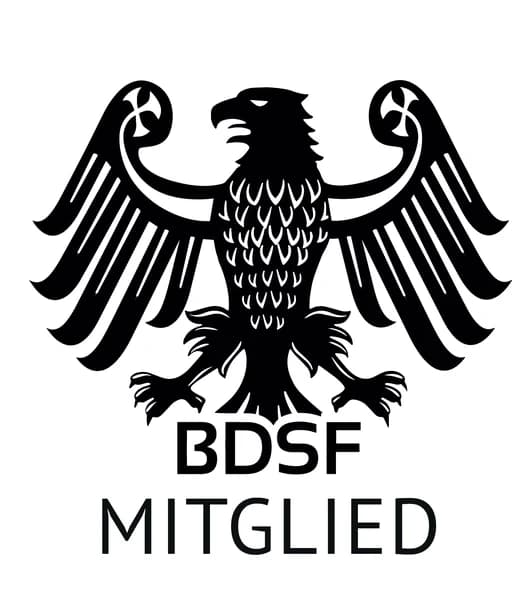 Siegel: Mitglied im Bundesverband Deutscher Sachverständiger und Fachgutachter